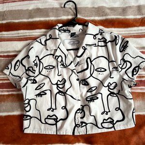dope abstract top size Small